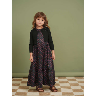 Maxi Robe With Cardigan - Kidichic